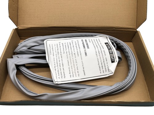 Freezer door gasket seal gray - freezer,